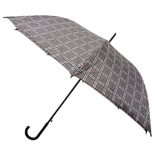 Guarda Chuva Xadrez Longo 8 Varetas Em Poliéster E Metal Livon