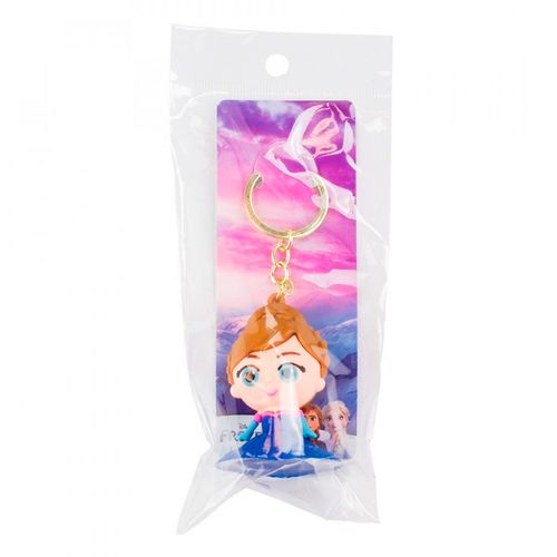 Chaveiro Princesas Frozen Anna 6cm em Silicone Taimes