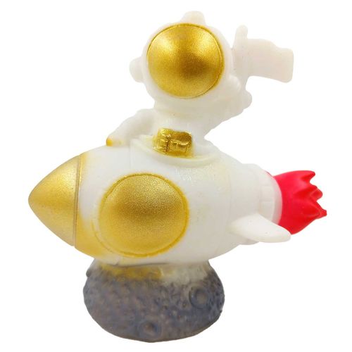 Luminária Astronauta Decorativa 7,5cm em Vinil Wellmix