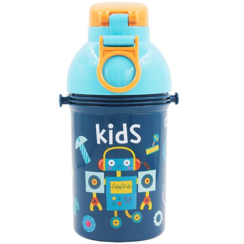 Garrafa Infantil C/ Alça 450ml em Plástico Wellmix
