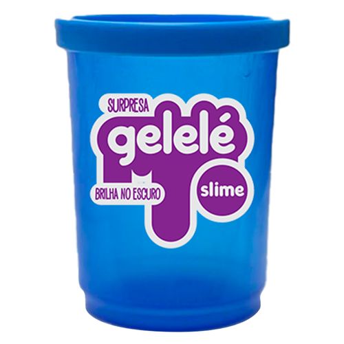 Slime Brilha No Escuro Cores Surpresas 110g Gelelé