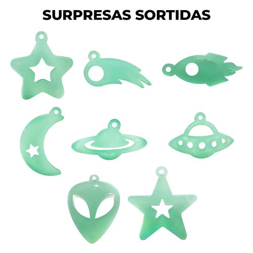 Slime Brilha No Escuro Cores Surpresas 110g Gelelé