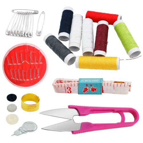 Kit Costura C/ Maleta 19 Peças 7x12cm em Plástico Koya