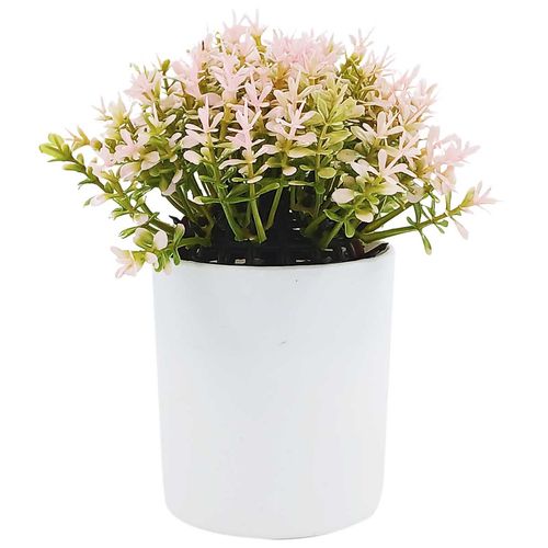Vaso Decorativo C/ Planta Artificial 12cm em Plástico Sutt