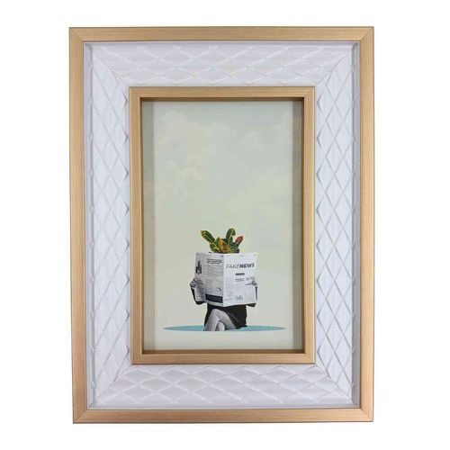 Porta Retrato Dalia Decorativo 10x15cm em Plástico NewWay