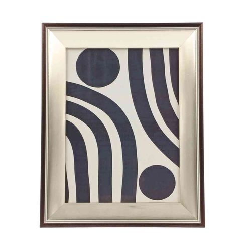 Porta Retrato Texture Decorativo 15x20cm em Plástico NewWay