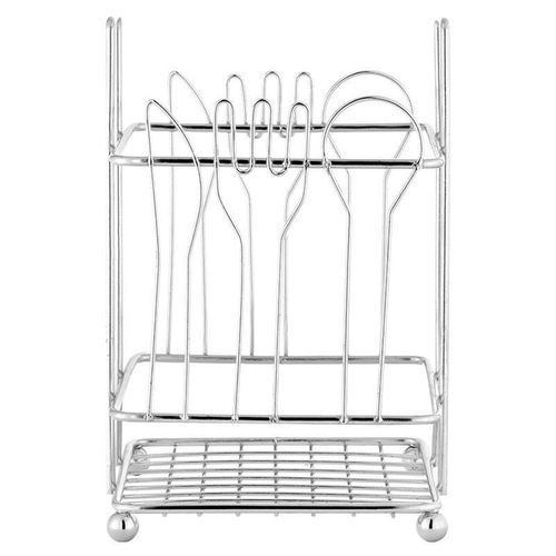 Porta Talher 10x10cm em Metal Clink