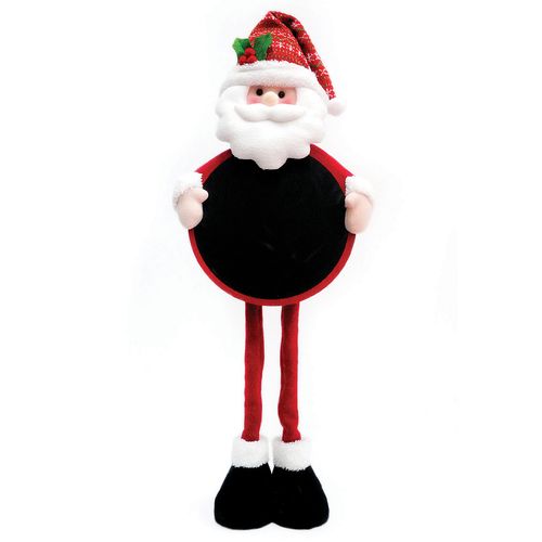 Bonecos Decorativo Natalino C/ Quadro 80x32cm em Poliéster Fartex