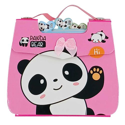 Bloco de Anotação Panda C/ Divisórias 10x11cm em Papel Megagift