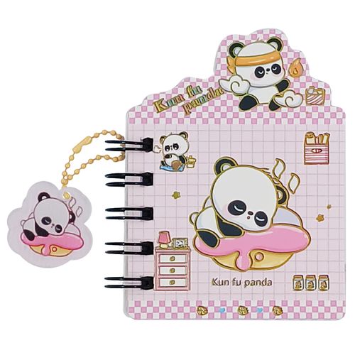 Bloco de Anotação Panda 11cm em Papel Megagift