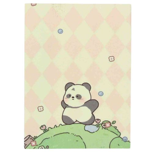 Bloco de Anotação Autoadesivo Panda 6,8x9,3cm em Papel Megagift