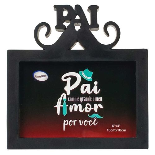 Porta Retrato Pai 10x15cm em Plástico InterPonte