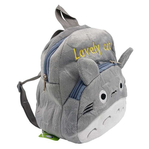 Mochila Infantil Bichinho de Pelúcia 22x20cm em Poliéster Interponte