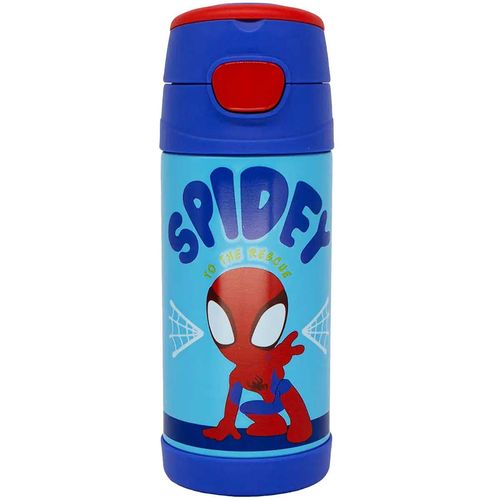 Garrafa Térmica Infantil Homem Aranha 350ml em Aço Inox Zona Criativa
