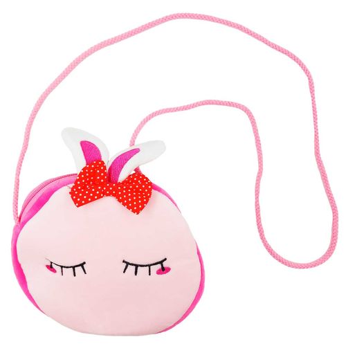 Bolsa de Pelúcia Infantil 15x16cm em Poliéster Interponte