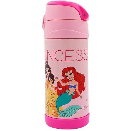 Garrafa Térmica Infantil Princesas 350ml em Aço Inox Zona Criativa