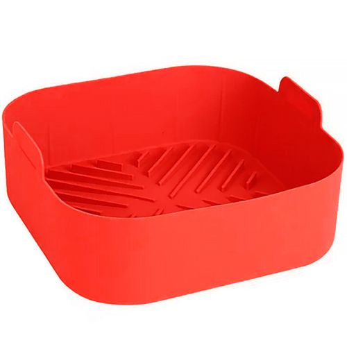 Forma Quadrada P/ Air Fryer 20cm em Silicone Livon