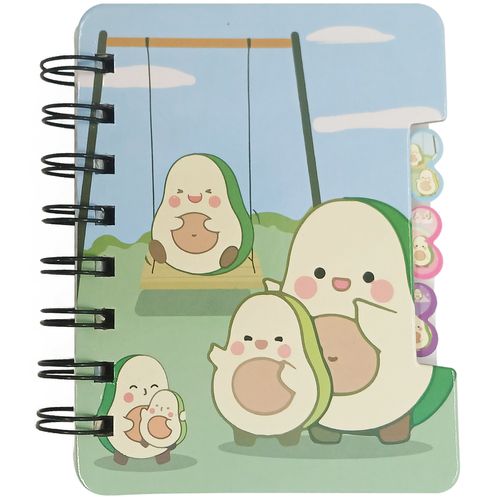 Bloco de Anotação Abacate 12cm em Papel Livon