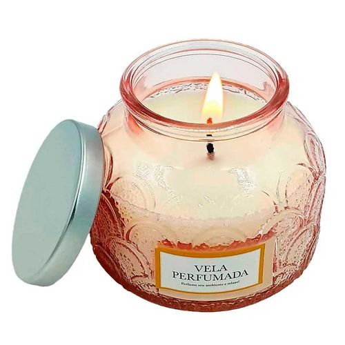 Vela Decorativa Aromática 7,5x9cm em Parafina GiftHome
