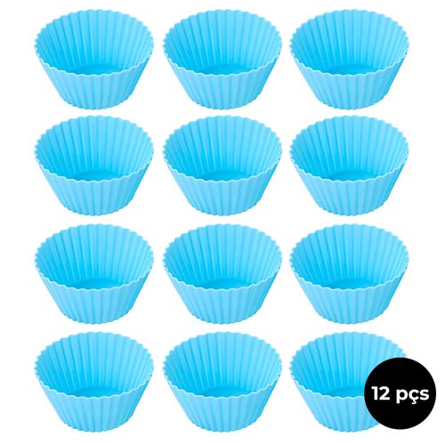 Jogo de Forminhas 12 Peças em Silicone Top Útil