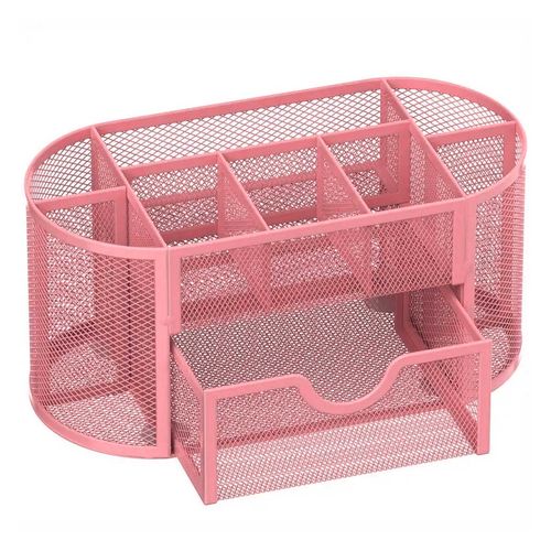 Organizador P/ Mesa Escritório 10,5x22cm em Metal Interponte