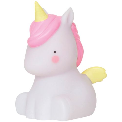 Luminária Infantil Unicórnio 12cm em Plástico Livon