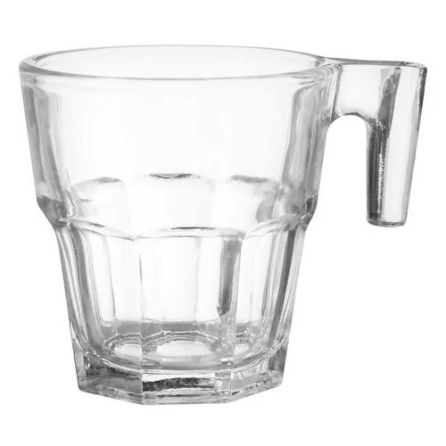Jogo de Xícaras Jade 3 Peças 75ml em Vidro Original
