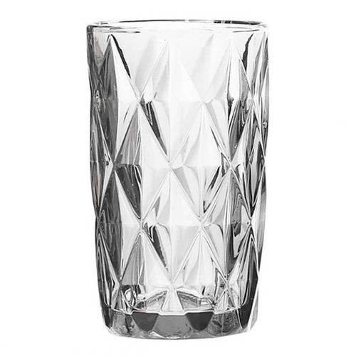 Jogo de Copos Diamante 6 Peças 400ml em Vidro Original