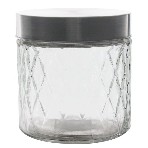 Pote Diamond Redondo 750ml em Vidro Original