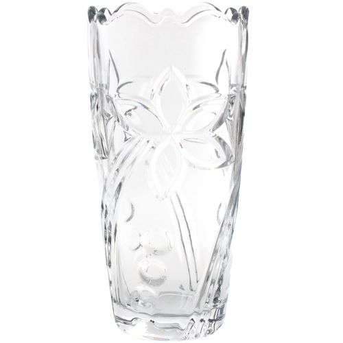 Vaso Flores Decorativo 20,5cm em Vidro Dagia