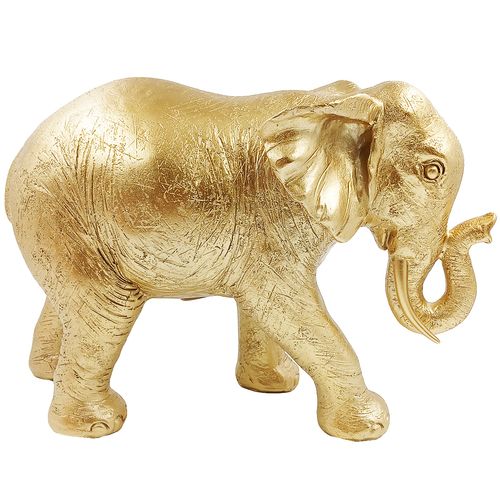 Elefante Decorativo 19,5cm em Resina Brascontinental