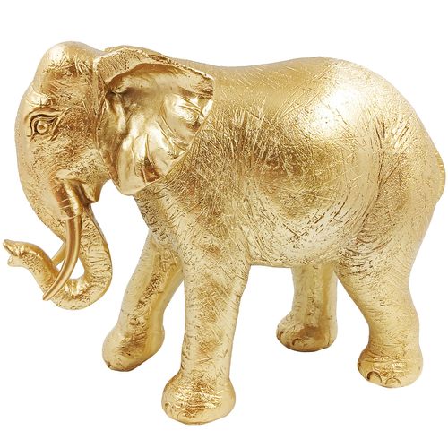 Elefante Decorativo 17cm em Resina Brascontinental