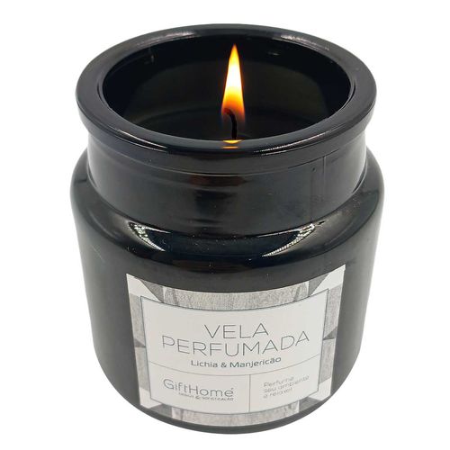 Vela Decorativa Aromática 8x6cm em Vidro Gifthome