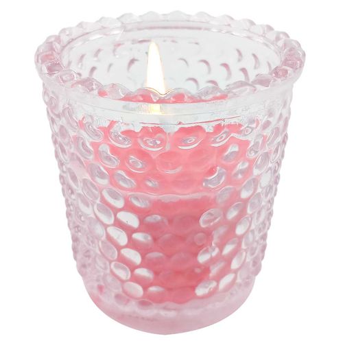 Vela Aromática Decorativa 6x6cm em Vidro Cascavel