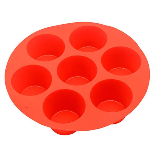 Forma P/ Bolo 7 Compartimentos 21x3,5cm em Silicone Livon