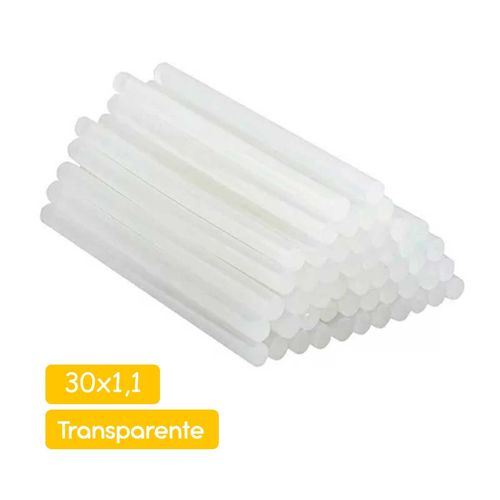 Refil Bastão de Cola Quente 30x1,1cm em Plástico Charti