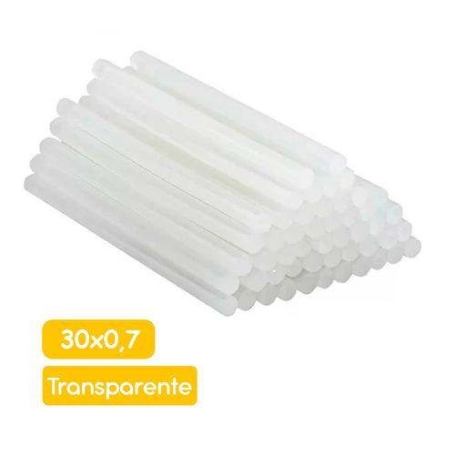 Refil Bastão de Cola Quente 30x0,7cm em Plástico Charti
