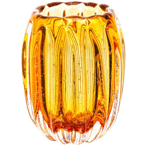 Vaso Italy Decorativo 12x8cm em Vidro Wolff