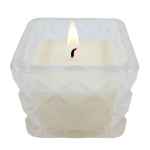 Vela Aromática C/ Suporte Butterfly em Vidro GiftHome