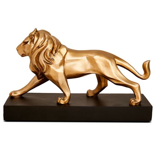 Leão Decorativo 30cm em Resina Mart/Moas