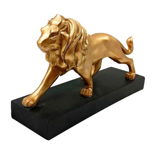 Leão Decorativo 30cm em Resina Mart/Moas