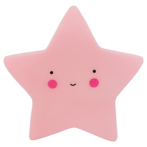 Luminária Infantil Estrela 14cm em Plástico Charti