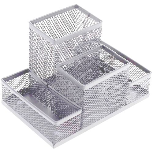 Porta Caneta Aramado 10x15cm em Metal Livon