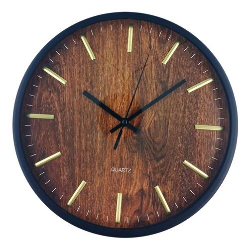 Relógio de Parede Decorativo 30cm em Plástico Livon