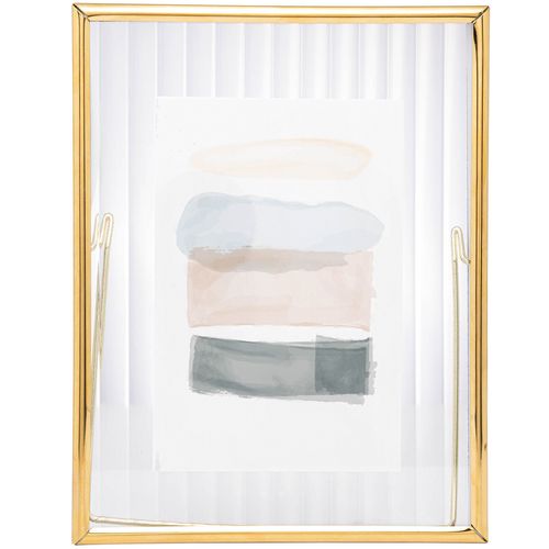 Porta Retrato Decorativo 10x15cm em Metal Lyor