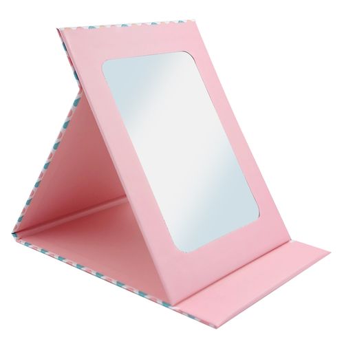 Espelho de Mesa Estampado 15x21cm em Papelão Moment