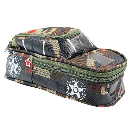 Estojo Porta Objetos Carro 9x21cm em Poliéster Interponte