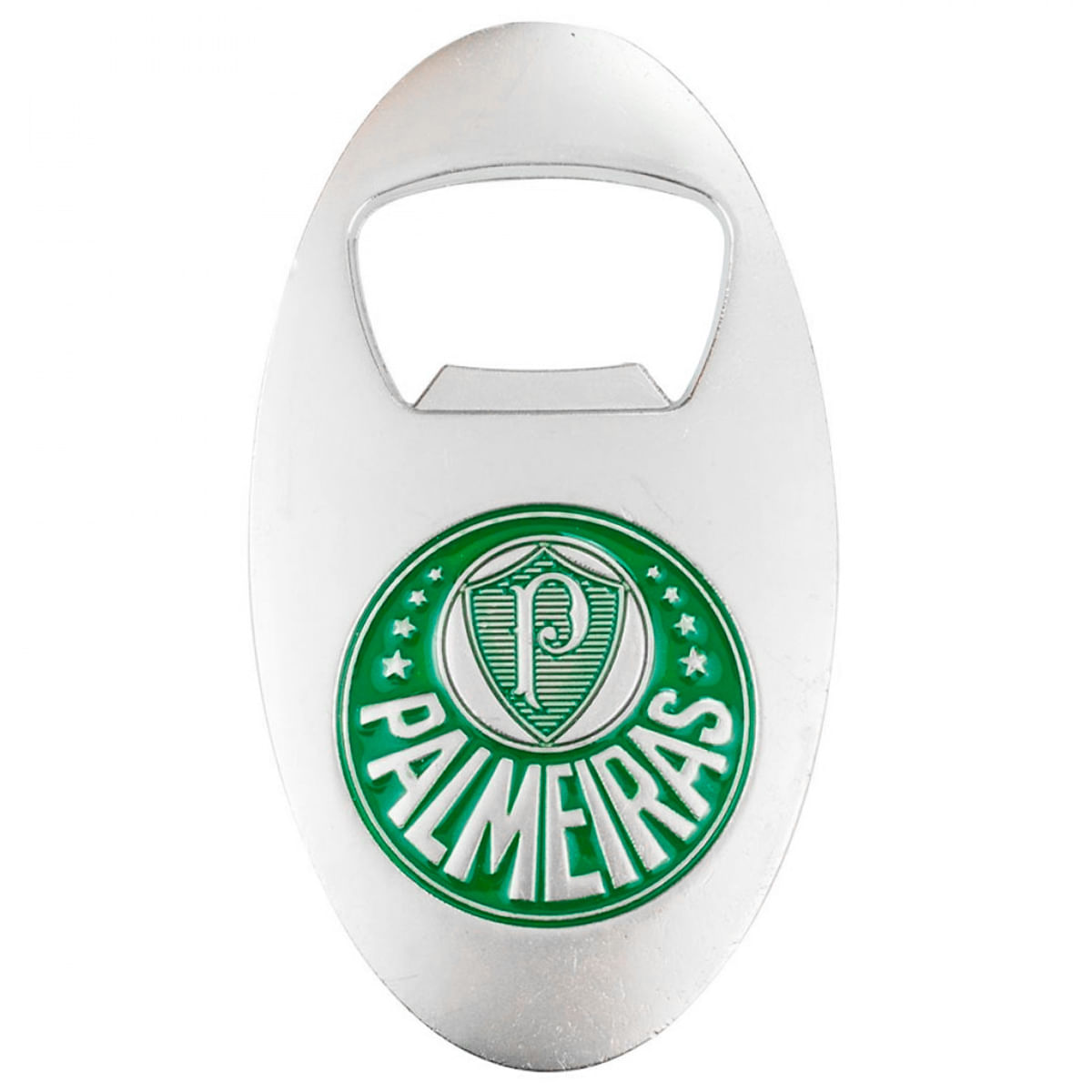 Abridor de Garrafa Palmeiras 7,5cm em Metal Mileno