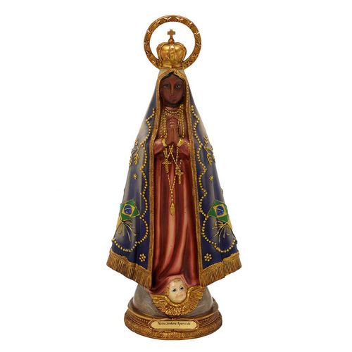 Nossa Senhora Aparecida 13cm em Resina Mabruk