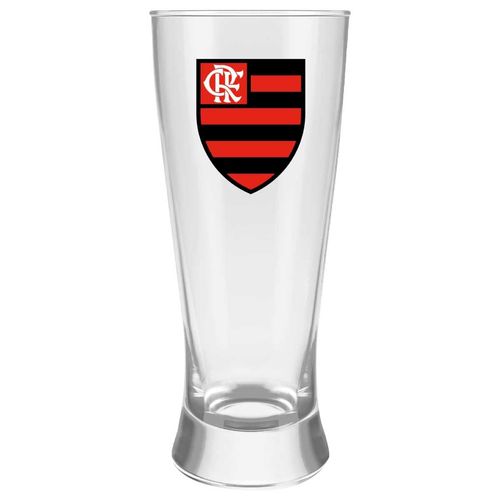 Copo Lager Flamengo 300ml em Vidro ALLMIX